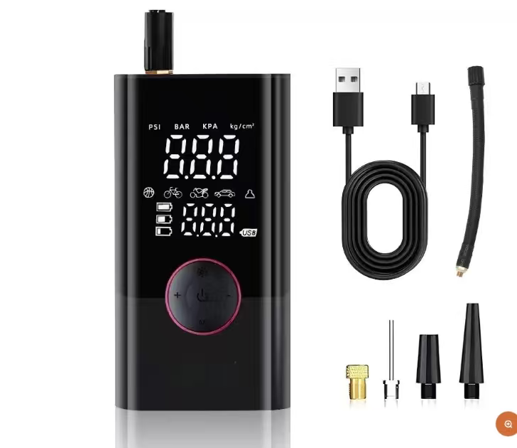 Draadloze powerbank auto luchtpomp
