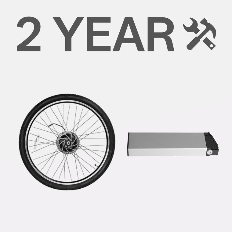 2 jaar verlengd batterij- en motorserviceplan