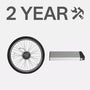 2 jaar verlengd batterij- en motorserviceplan