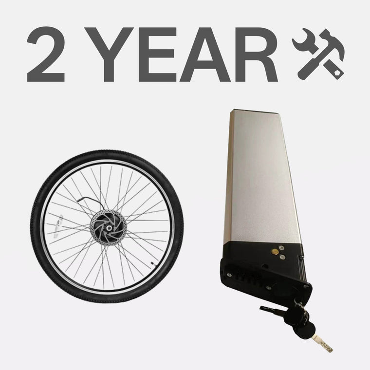 2 jaar verlengd batterij- en motorserviceplan