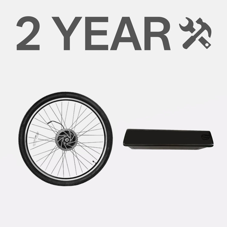 2 jaar verlengd batterij- en motorserviceplan