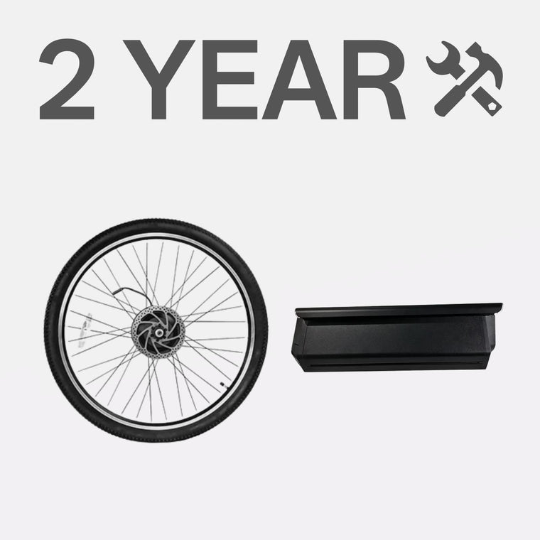 2 jaar verlengd batterij- en motorserviceplan