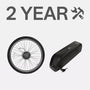 2 jaar verlengd batterij- en motorserviceplan