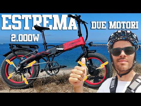 De krachtigste 2000W elektrische offroadfiets: Lankeleisi X2000 Max
